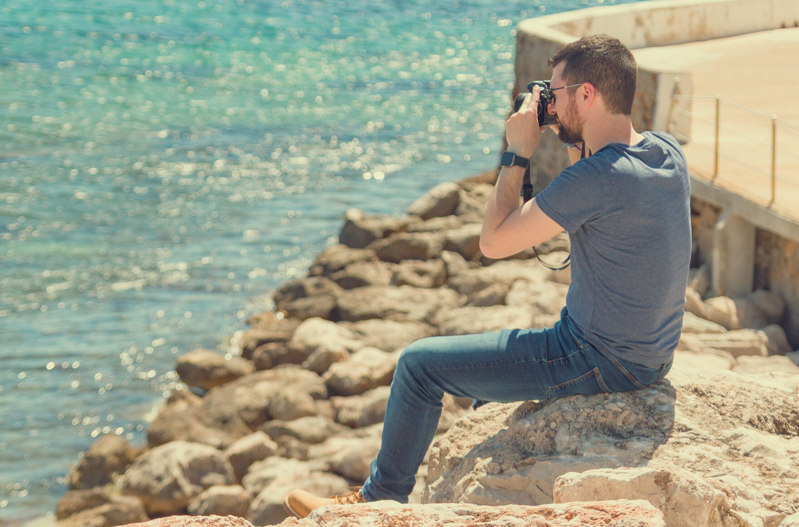 Jérémy Luisetti en reportage photo